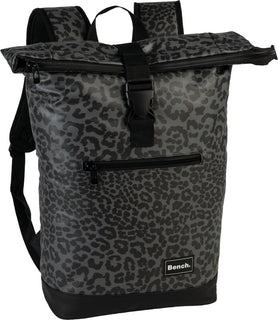 Bench Rucksack  hydro roll-top leoprint
