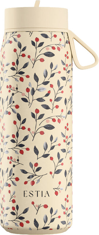 ESTIA Edelstahl Trinkflasche Pulse 5 dl Bloom Beige - Bild 1