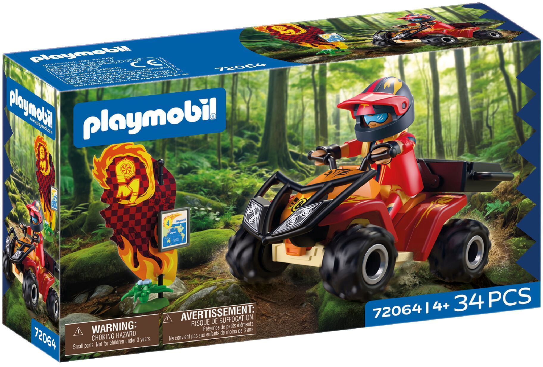 PLAYMOBIL Offroad Quad 72064 - Bild 1