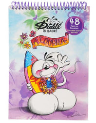Diddl Malbuch A4, lila