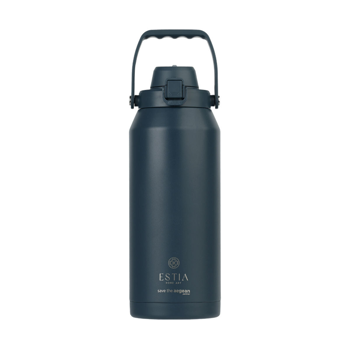 ESTIA Edelstahl Trinkflasche mit Tragegriff 18 dl Indigo - Bild 1
