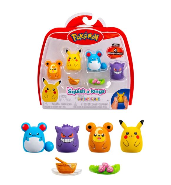 Pokémon Squishalongs Assortiert - Bild 1
