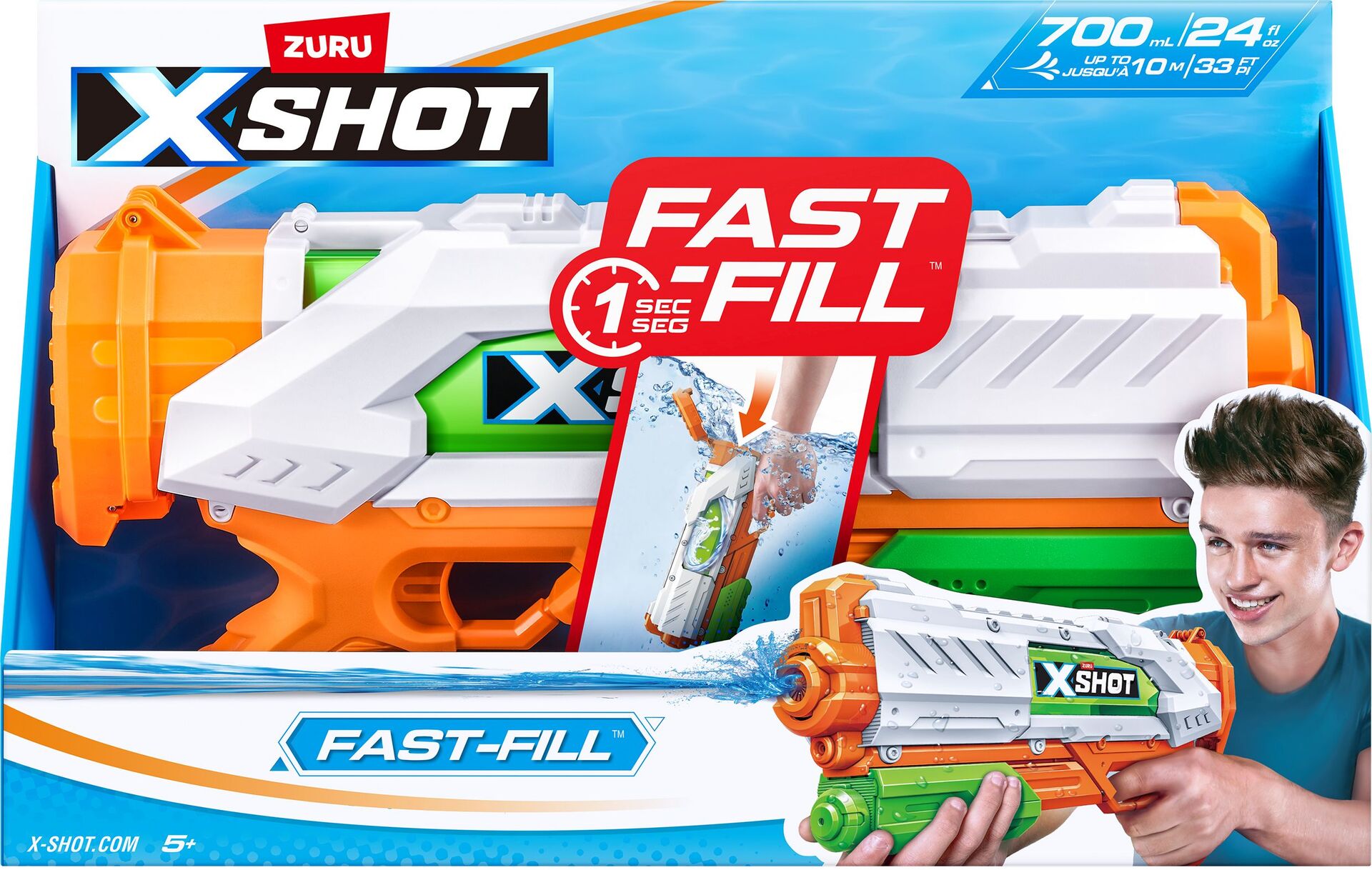 XSHOT Water - Fast-Fill Wasserblaster - Bild 1