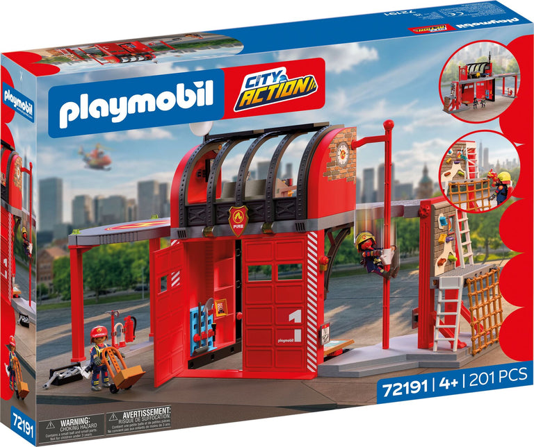 PLAYMOBIL City Action Grosse Feuerwehrstation 72191