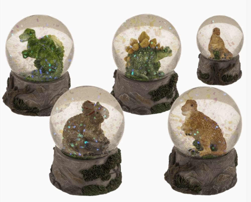 Glitzerkugel Dinosaurier - Bild 1