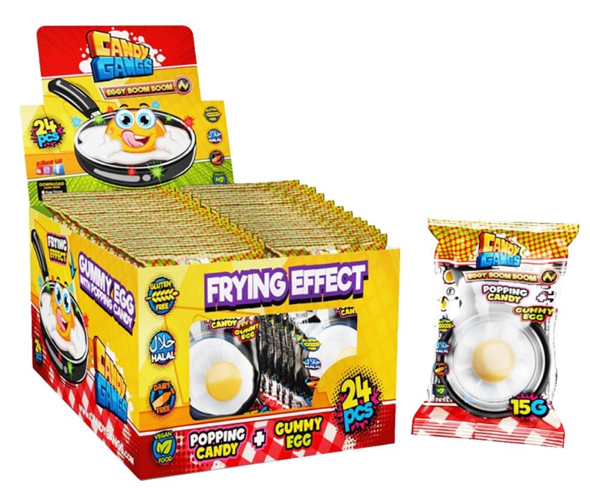 Candy Gangs Eggy Boom Boom 15g - Bild 1