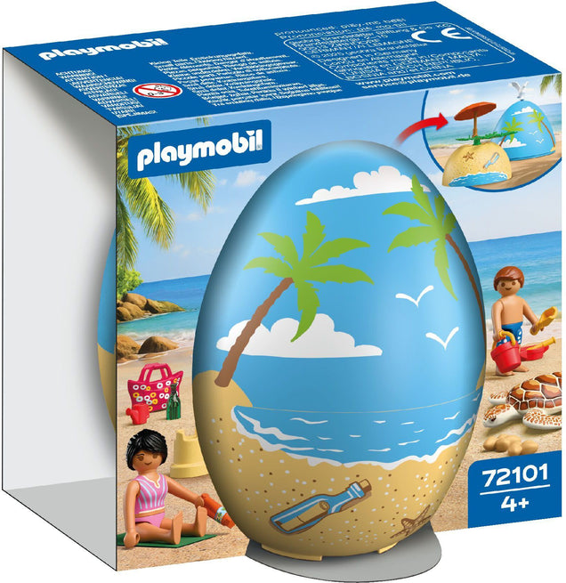 Playmobil Spiel-Ei: Strandurlaub 72101