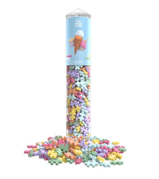 Plus Plus Tube Kreativ Bausteine Eiscreme 240 Teile - Bild 1