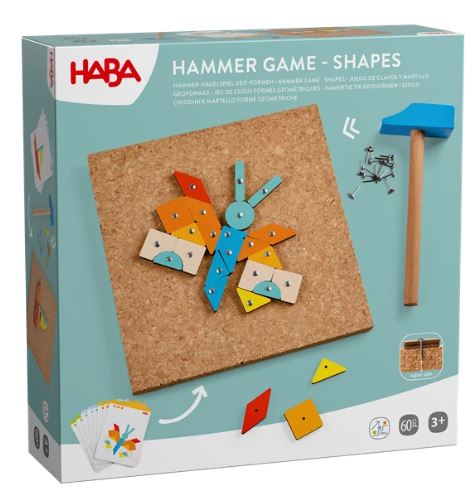 HABA Hammer-Nagelspiel Geo Formen - Bild 1