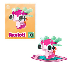 31 Kreativ Bausteine Axolotl pink