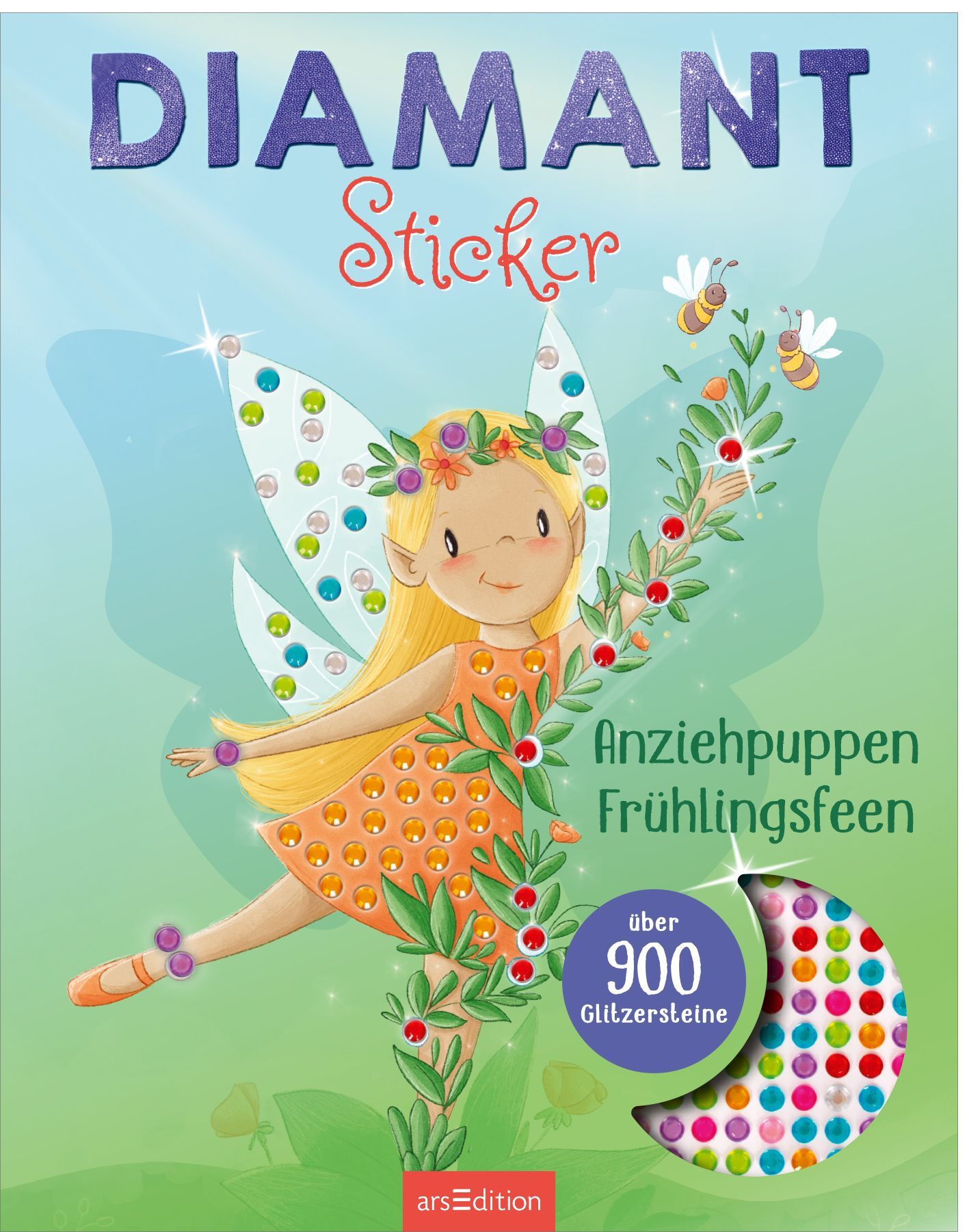 Diamantsticker Anziehpuppen Frühlingsfeen - Bild 1
