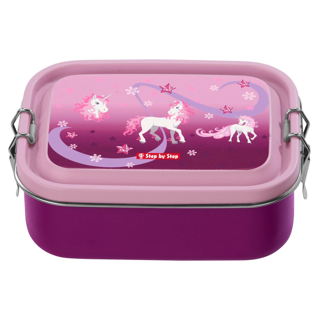 Step by Step Edelstahl Lunchbox Sweet Unicorn - Bild 1