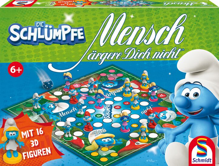 Schmidt Mensch ärgere Dich nicht, Die Schlümpfe - Bild 1