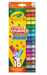 Crayola 16 mini Stempel-Filzstifte
