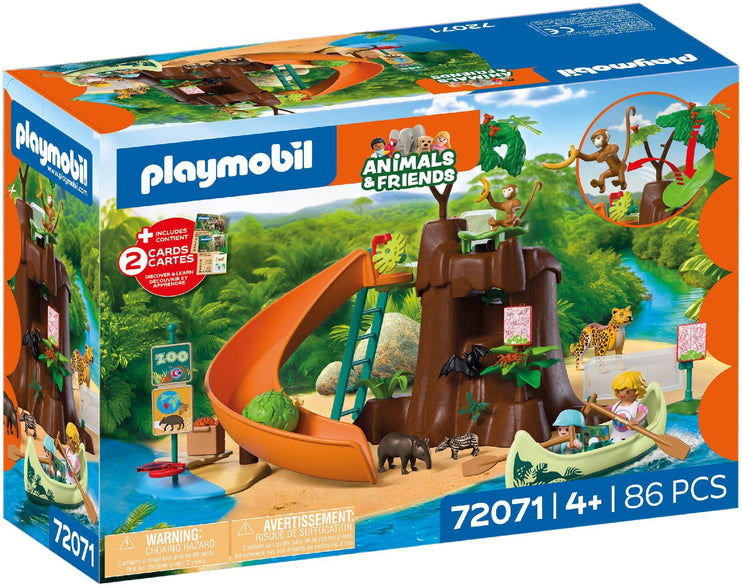 PLAYMOBIL Animals & Friends: Zoo: Dschungelabenteuer 72071