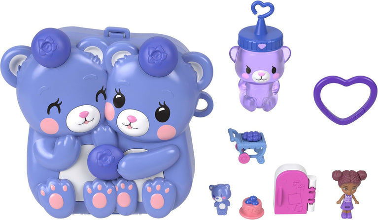 Polly Pocket Blaubeer Besties Schatulle