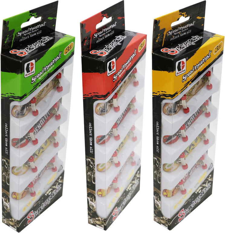 4er Pack Finger-Skateboard