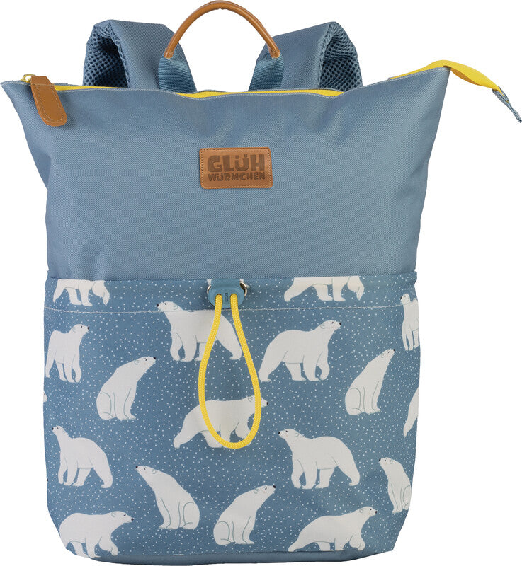 Glühwürmchen Kinderrucksack Lotte Eisbär blau - Bild 1