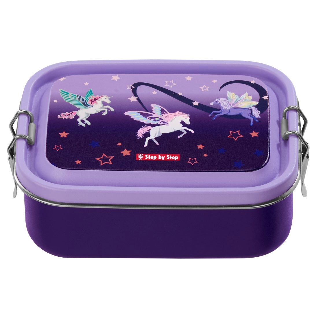 Step by Step Edelstahl Lunchbox Dreamy Pegasus - Bild 1