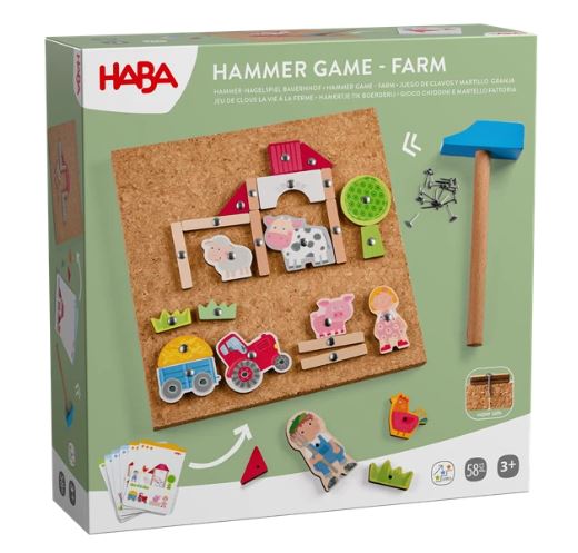 HABA Hammer-Nagelspiel Bauernhof - Bild 1