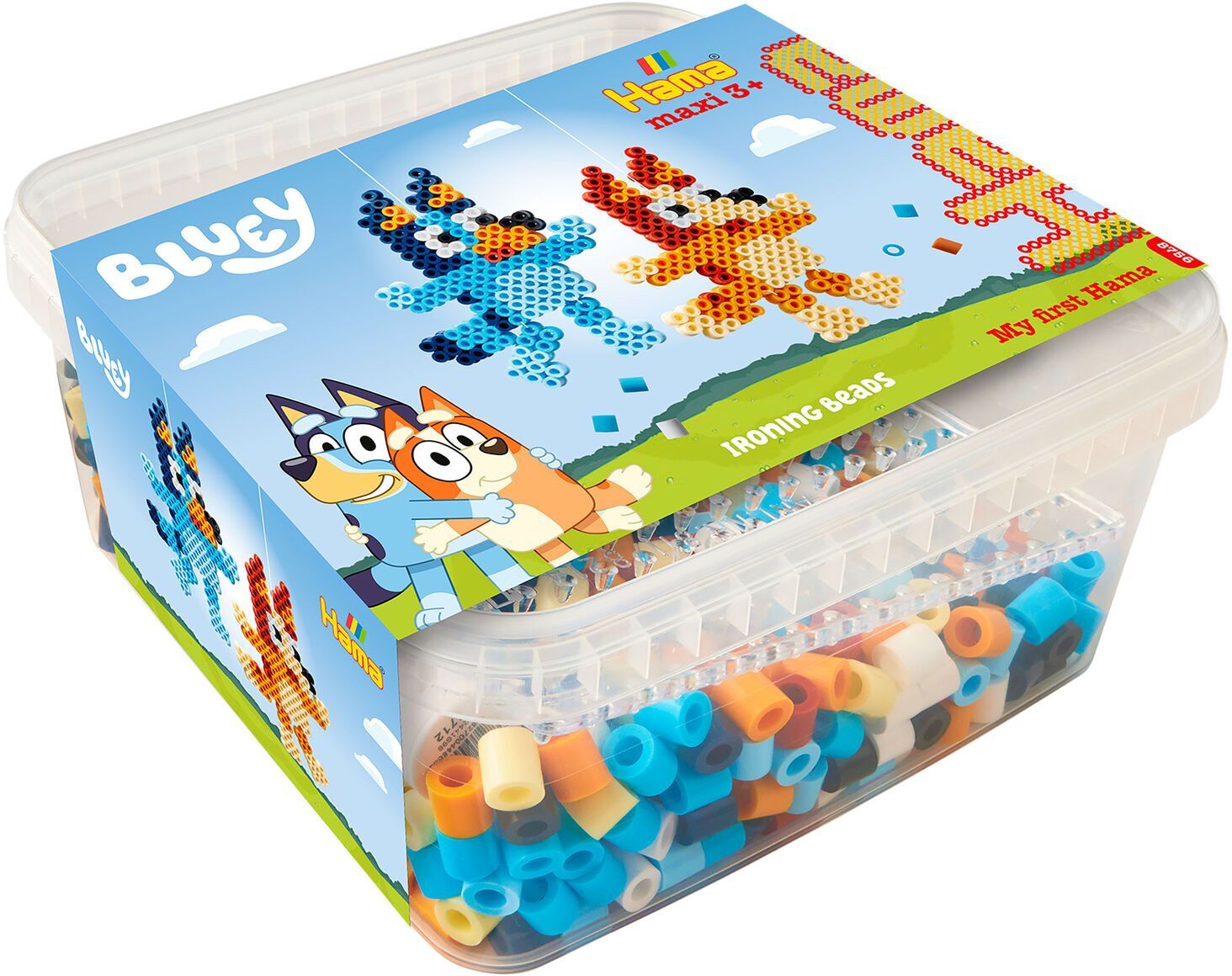 HAMA Maxi Perlenbox Bluey - Bild 1