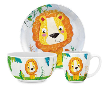 Kindergeschirrset Löwe 3-teilig