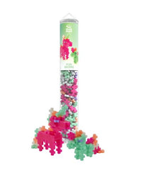 Plus Plus Tube Kreativ Bausteine Neon Einhorn 100 pcs