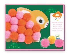 Grosse Pompoms Collagen Tiere