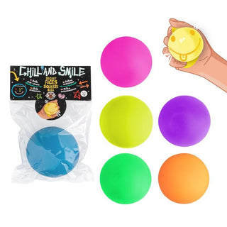 Squeeze-Ball Secret Faces