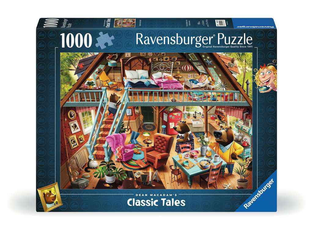 Puzzle 1000 Teile Das Märchen von Goldlöckchen 00.423 - Bild 1