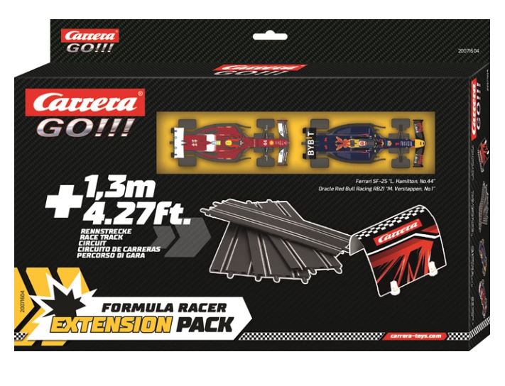 Carrera GO ! Ausbauset 1.3m Formula Racer Ferrari SF-25 & Red Bull RB21 - Bild 1