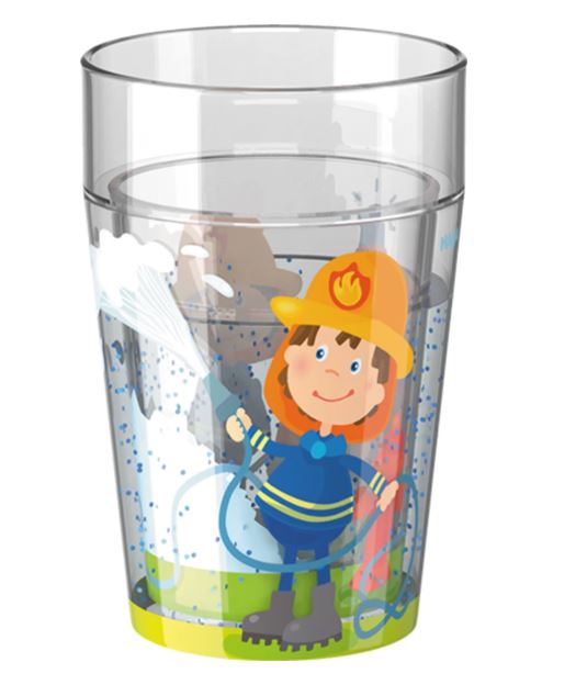 Haba Glitzerbecher Feuerwehr - Bild 1
