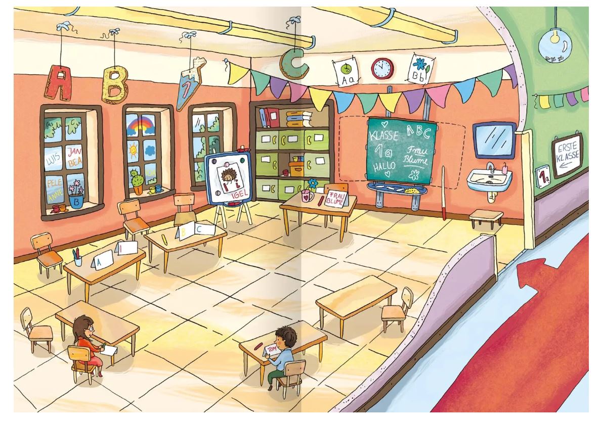 Mein Stickerheft Schule - Bild 2