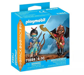 PLAYMOBIL Novelmore DuoPack Novelmore vs. Burnham Duell 71884