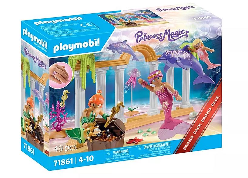 Playmobil Princess Magic Meerjungfrauen-Schatz mit Delfinen 71861 - Bild 1