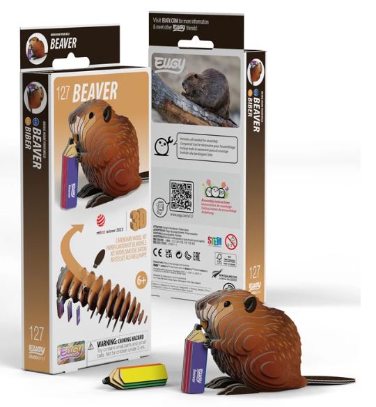 3D Bastelset Biber - Bild 1