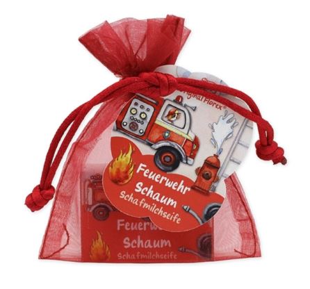 Schafsmilchseife 25g Feuerwehr - Bild 1