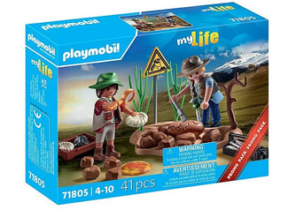 PLAYMOBIL my Life Urzeit-Schatzsuche 71805