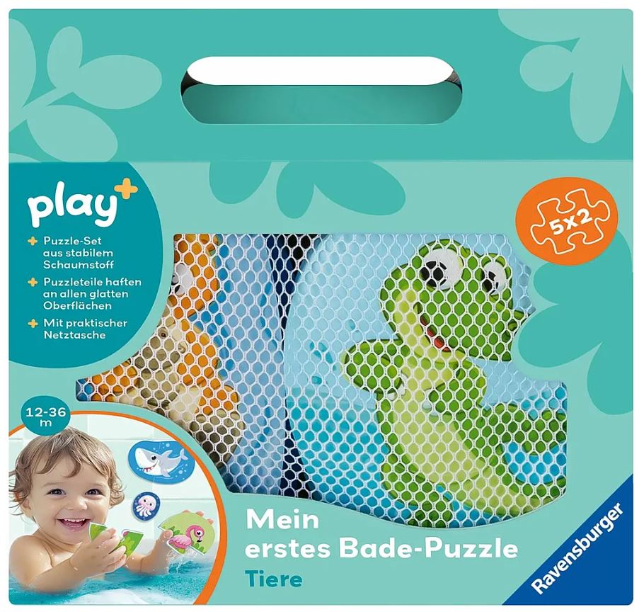 Play+ Mein erstes Bade-Puzzle: Tiere 34.120 - Bild 5