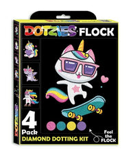 Diamond Painting Neon Einhörner