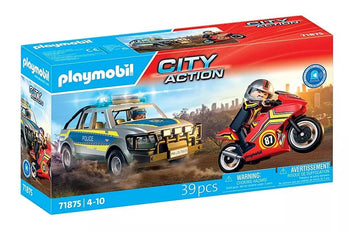 PLAYMOBIL City Action Verfolgungsjagd mit Polizei Pick-Up 71875