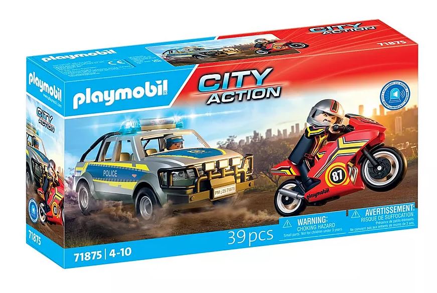 PLAYMOBIL City Action Verfolgungsjagd mit Polizei Pick-Up 71875 - Bild 1