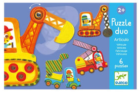 Puzzle Duo Fahrzeuge