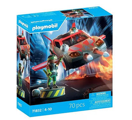 PLAYMOBIL Action Helden - Multifunktionsfahrzeug 71832