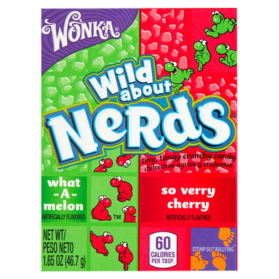 Wonka Nerds Watermelon/Cherry 46g - Bild 1