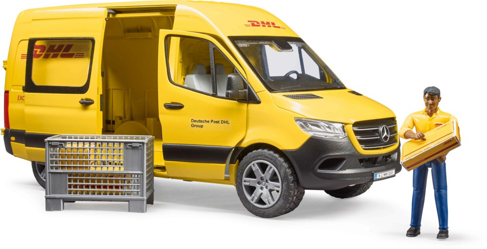 Bruder 02671 MB Sprinter DHL mit Fahrer - Bild 2