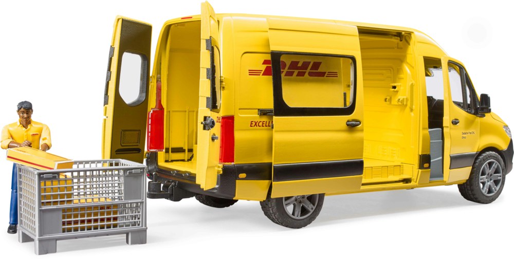 Bruder 02671 MB Sprinter DHL mit Fahrer - Bild 3