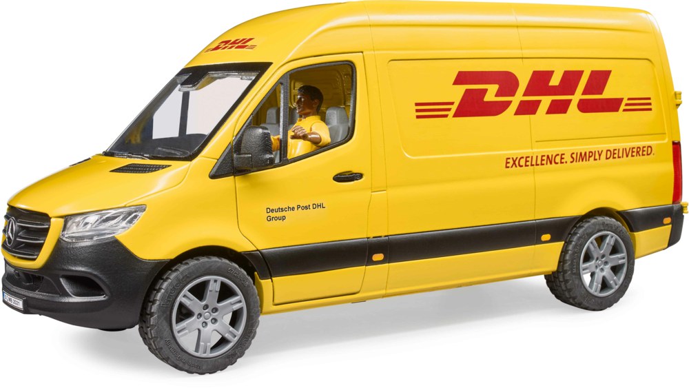 Bruder 02671 MB Sprinter DHL mit Fahrer - Bild 1