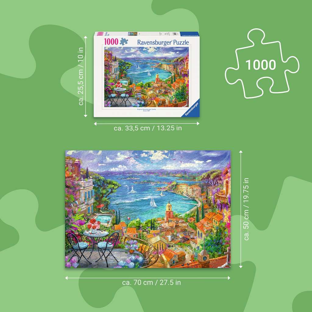 Puzzle 1000 Teile St. Tropez 01.824 - Bild 5