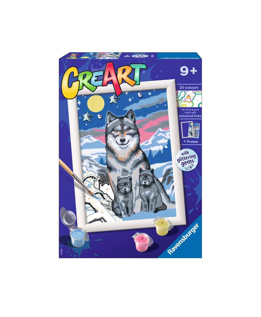 Creart Wonderful Wolf Family 20.044 - Bild 1